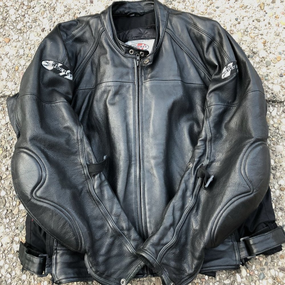 Joe Rocket Sonic 2.0 Leather Motorcycle Jacket 3XL